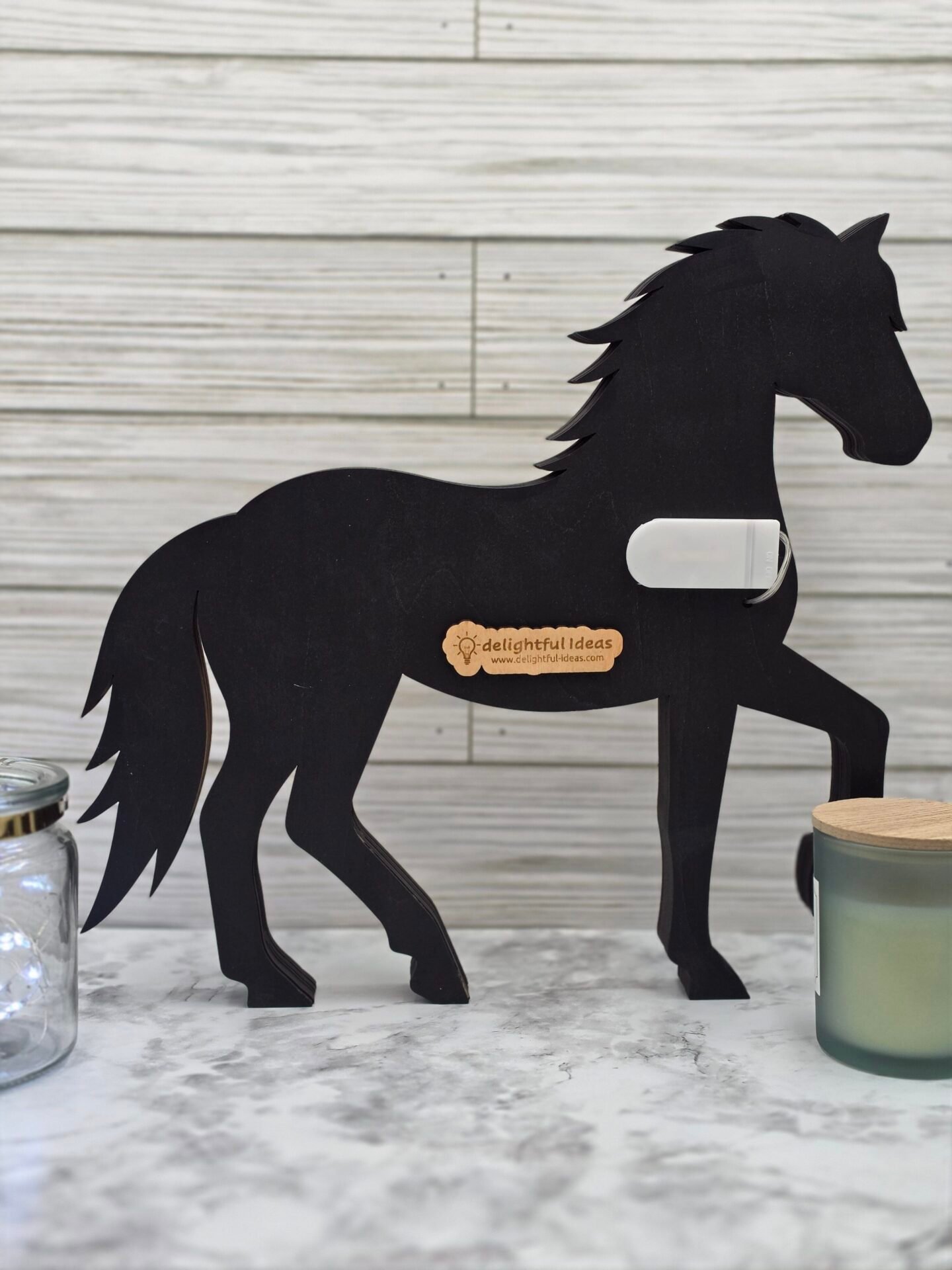 farm horse back lights 12 in
