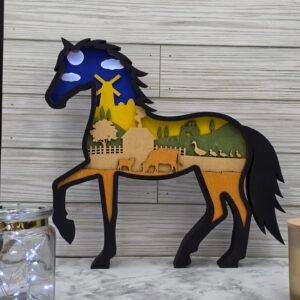 farm horse lights4 12 in