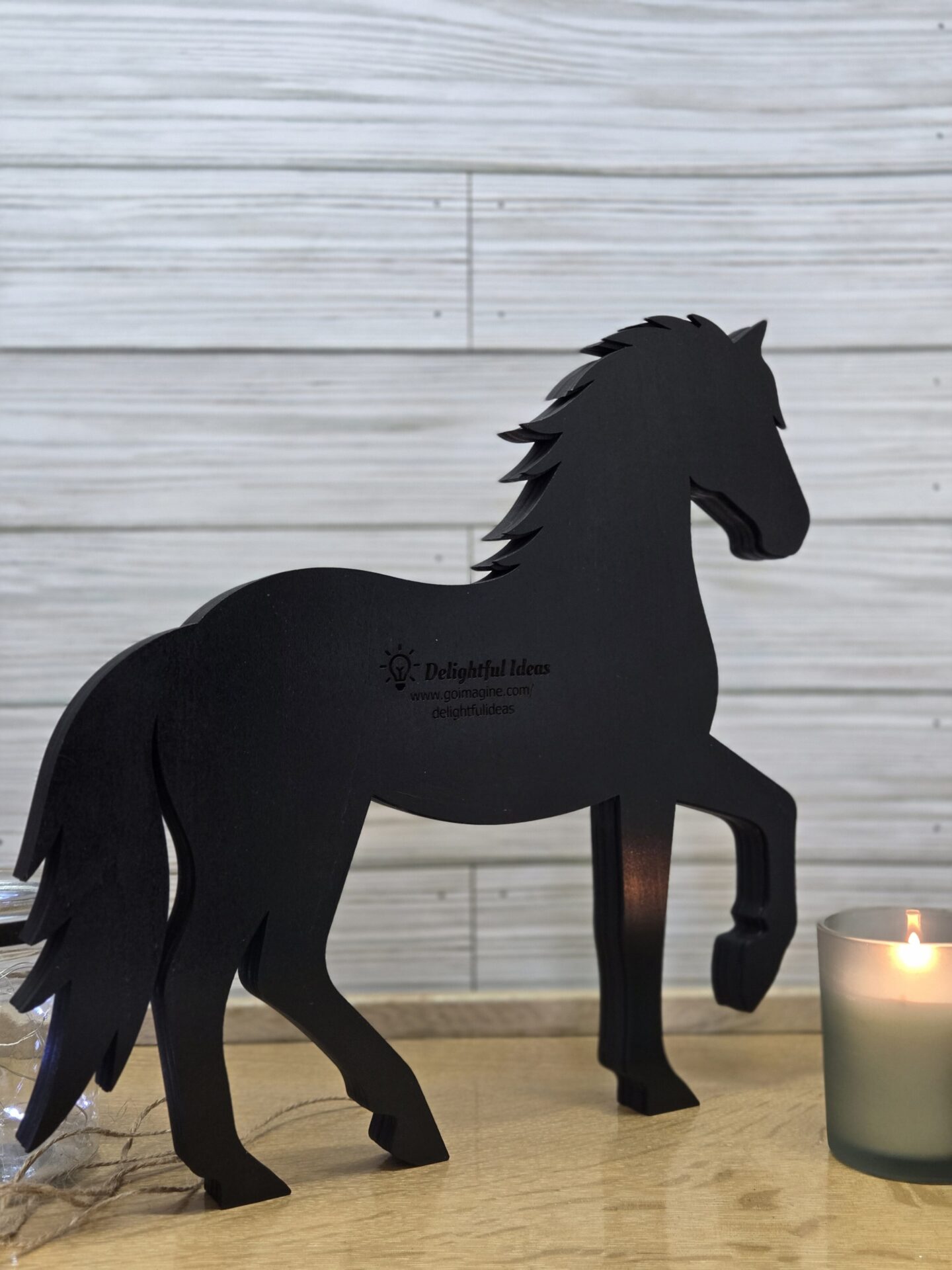 3d layered farm horse wood art with barn and farm animals 3d layered farm horse wood art with barn and farm animals