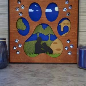 dog paw 4 12 in