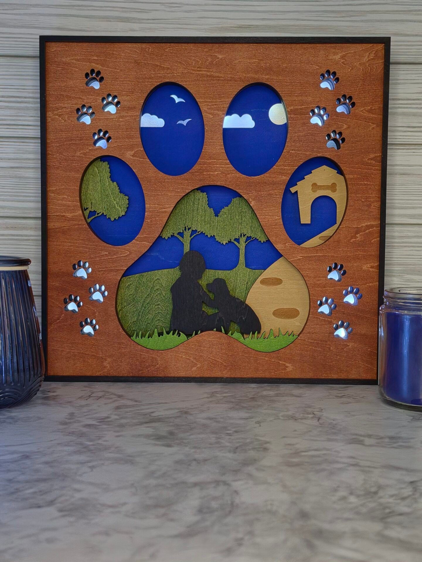 dog paw 4 12 in