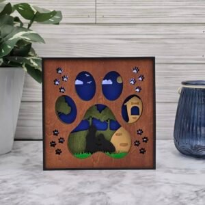 dog paw 8 in