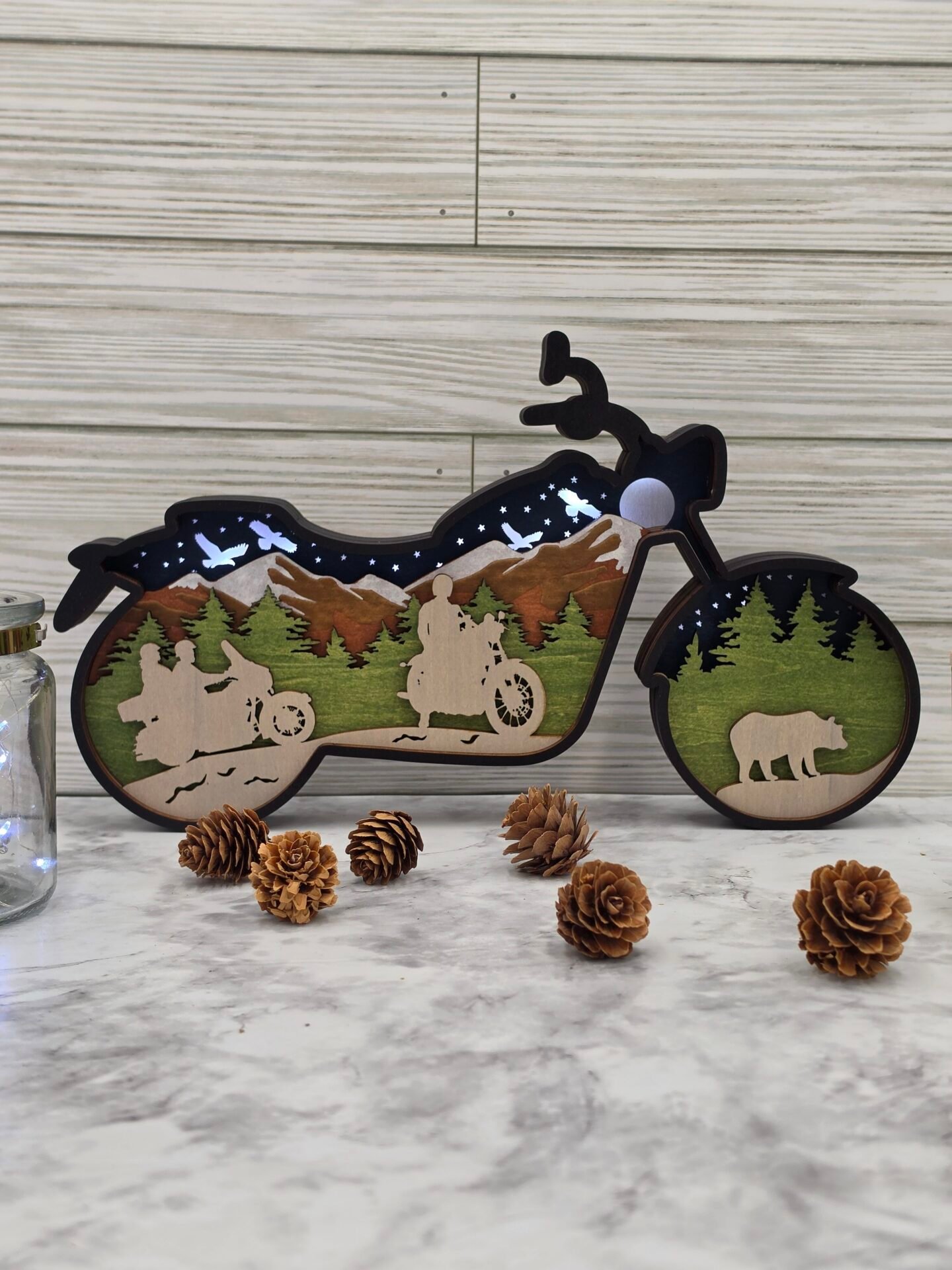 motorcycle mountain bear motorcycle mountain bear